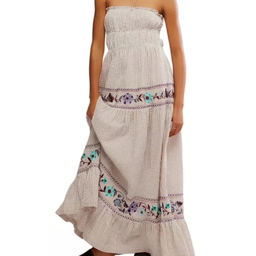 NWT Free People Kalani Midi Dress